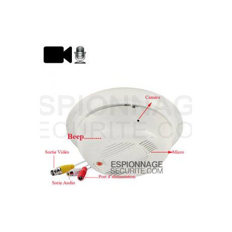 CAMERA DETECTEUR DE FUMEE ESPION CAMERA DETECTEUR DE FUMEE ESPION