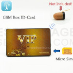 kit mini oreillette espion carte crédit GSM